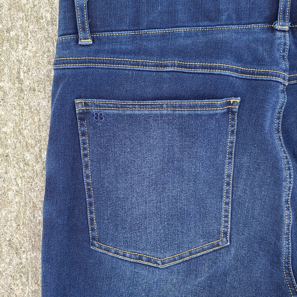 4-Pocket Betabrand Yoga Denim - Dark Vintage Wash - Picture 5 of 8